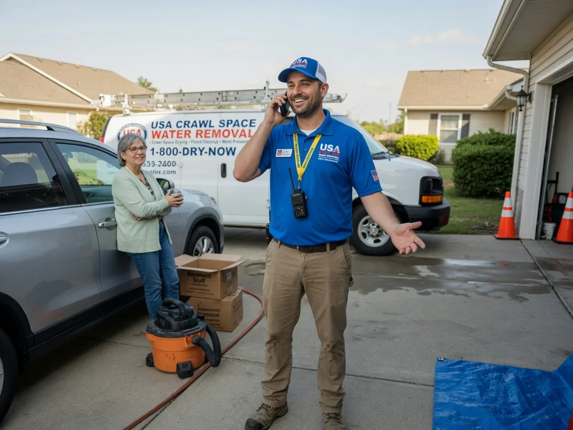 Crawl Space Water Removal Vincent, AL FAQs
